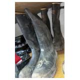(2)pr Rubber Boots, Size 13