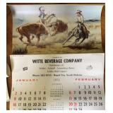 Robert Widmeier Art Vintage Calendars