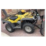 2005 Honda TRX500FM 4x4 ATV w/Snow Plow