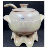 Frankoma Lazy Bones Plainsman Gold 3-Quart