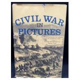 1955 Civil War in Pictures by Fletcher Pratt