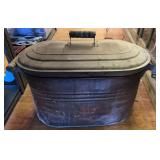 Lidded Copper Boiler, 24" x 13"