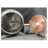Lighted Personal Fan & Honeywell Fan
