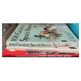 Books; Weapons & Warfare, Sports Heros & Gone With