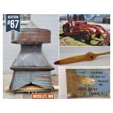 Coupola, 1939 Allis Chalmers, Propeller, Sign