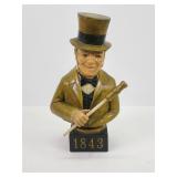Kentucky Straight Burbon Whiskey Back Bar Statue