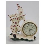 Red Wing/Mursen Pottery Clown Clock