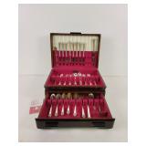 61-Piece - Oneida '1881 Rogers' Silverplated Flatware Set in Case