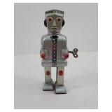 Vintage 1950's Strenco Wind-Up Tin Robot