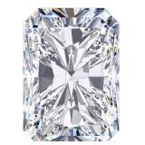 Radiant 3.92 carats E VS1 Certified Lab Diamond