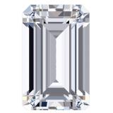 Emerald 2.81 carats E VS1 Certified Lab Diamond