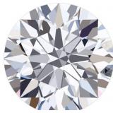 Round 2.73 carats H SI1 Certified Lab Diamond