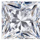 Princess 2.55 carats F SI1 Certified Lab Diamond