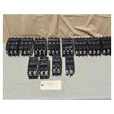 Assorted Siemens Circuit Breakers