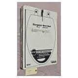 KOHLER Stonewood Quiet-Close Elongated Toilet Seat