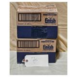 2 Cases Finish Dishwasher Cleaner 51700 95315 00