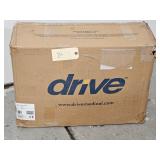 Open Drive Medical Padded Transfer Bench Commode
