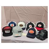 8 Assorted New Snap-On Trucker Hats