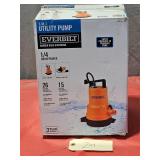 Everbilt 1/4 HP 2-in-1 Submersible Utility Pump