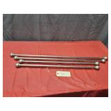Used Satin Nickel Curtain Rods