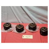 New Set of Dark Wooden Furniture Bun Feet