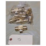 Brass Push-To-Connect Male Branch Tee Fittings