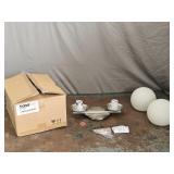 Mod: VA0020-2-BN Lighting Fixture 2x60W