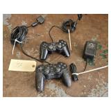 2 Vintage Sony PlayStation Controlers & Power Cord