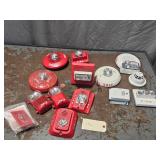 14 Vintage Fire Alarm Appliances