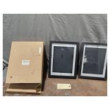 New 2 Home Decor Black Picture Frames X003SAWYRH
