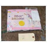 New Hewn Unicorn Airwalker Foil Balloon 42'x46'