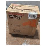 Case of Honeywell Disposable Foam Earplugs MAX-30