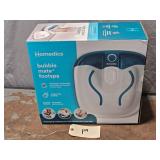 New! Homedics Bubble Mate Foot Spa FB-55A