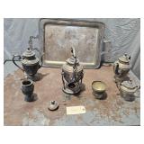 Vintage Silver-Plated Tea & Coffee Service Set