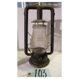 VINTAGE BARN OIL LANTERN