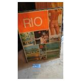 RIO VINTAGE WALL DECOR 7-4-1979 SEE DESC