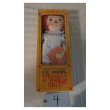 THE ORIGINAL RAGGEDY ANN DOLL IN ORIGINAL BOX