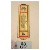 WILLIAMS LANDMARK VTG METAL THERMOMETER