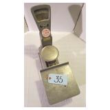 EXACT WEIGHT VINTAGE SCALE COLUMBUS OHIO