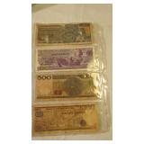 VINTAGE FOREIGN CURRENCY