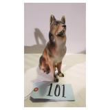 ROYAL DUX CZECHOSLOVAKIA GERMAN SHEPHERD VTG PORC