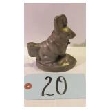 ANTIQUE METAL RABBIT MOLD HINGED #88G/189