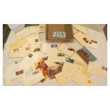 PRE PAID POST CARDS- FEW W/ PICTURES