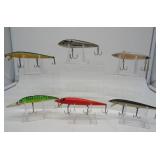 Six Vintage Assorted Lures
