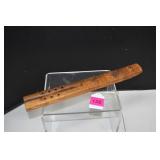 Dvojnice Balkan Double Flute Carved In Yugoslavia