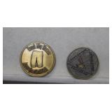 'French Alley Bloomers' Brothel Token & No. Dakota
