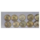 2000D, 2000P & 2011 Sacagawea Dollars