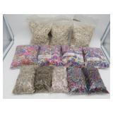 Twelve Sealed Bags of Crafting Shells