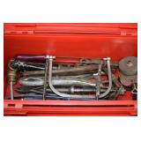 Red Plano Tool Box With Lift Out Tray And Contents