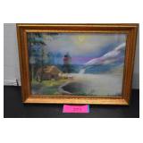 Vintage Original Art . Signed Carol 1948